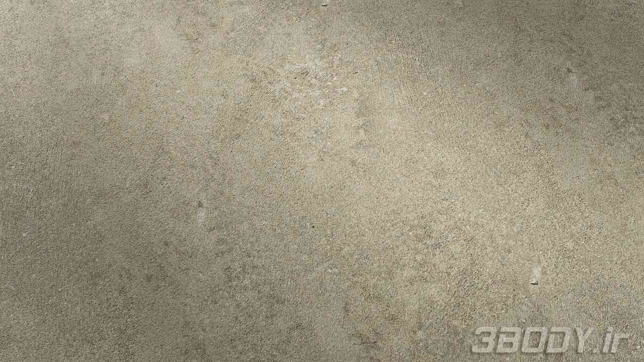 متریال بتن صاف smooth concrete عکس 1